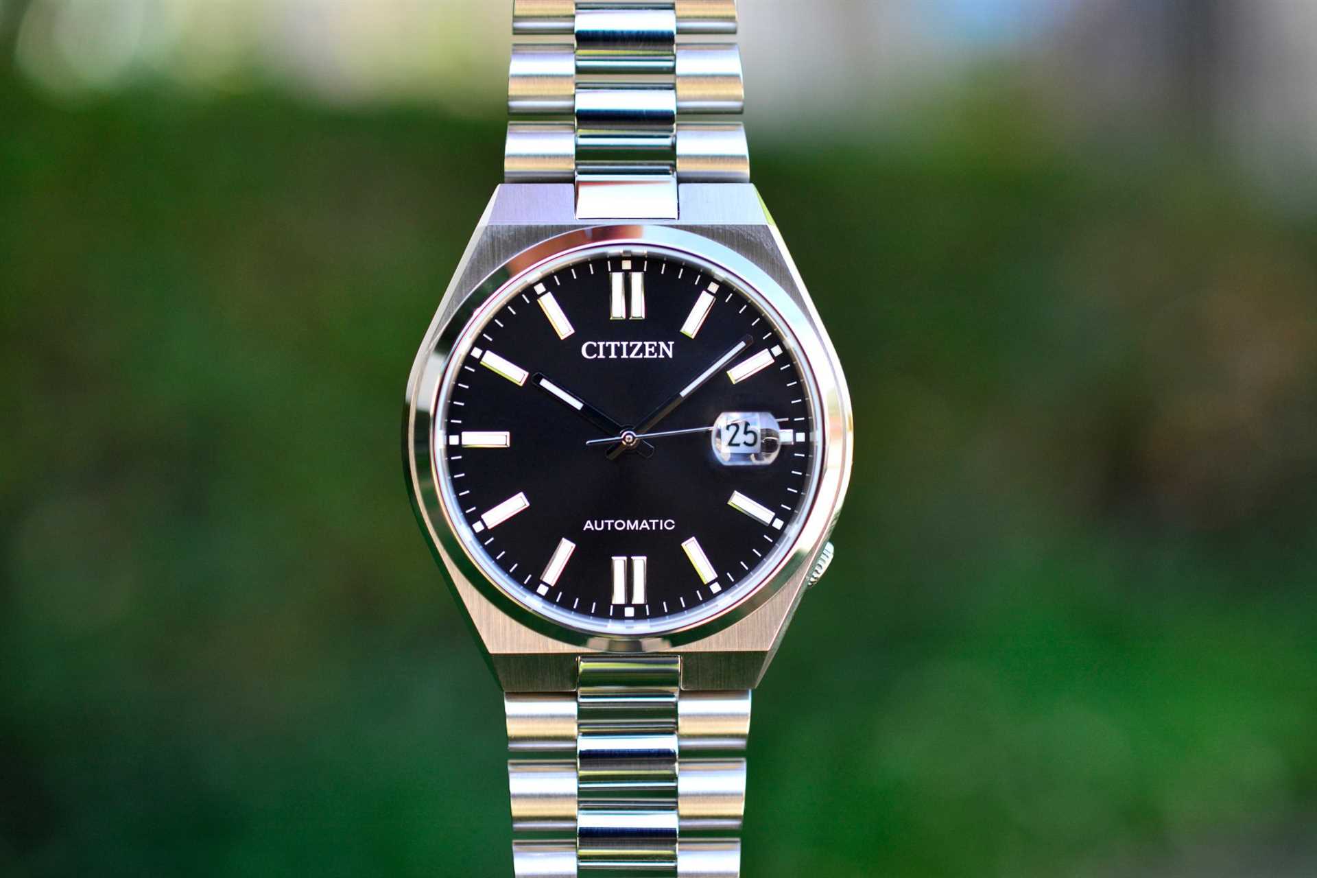 Quality of Materials Used in Citizen Timepieces
